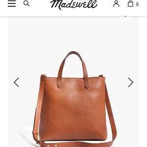 Madewell The Zip-Top Transport Crossbody bag